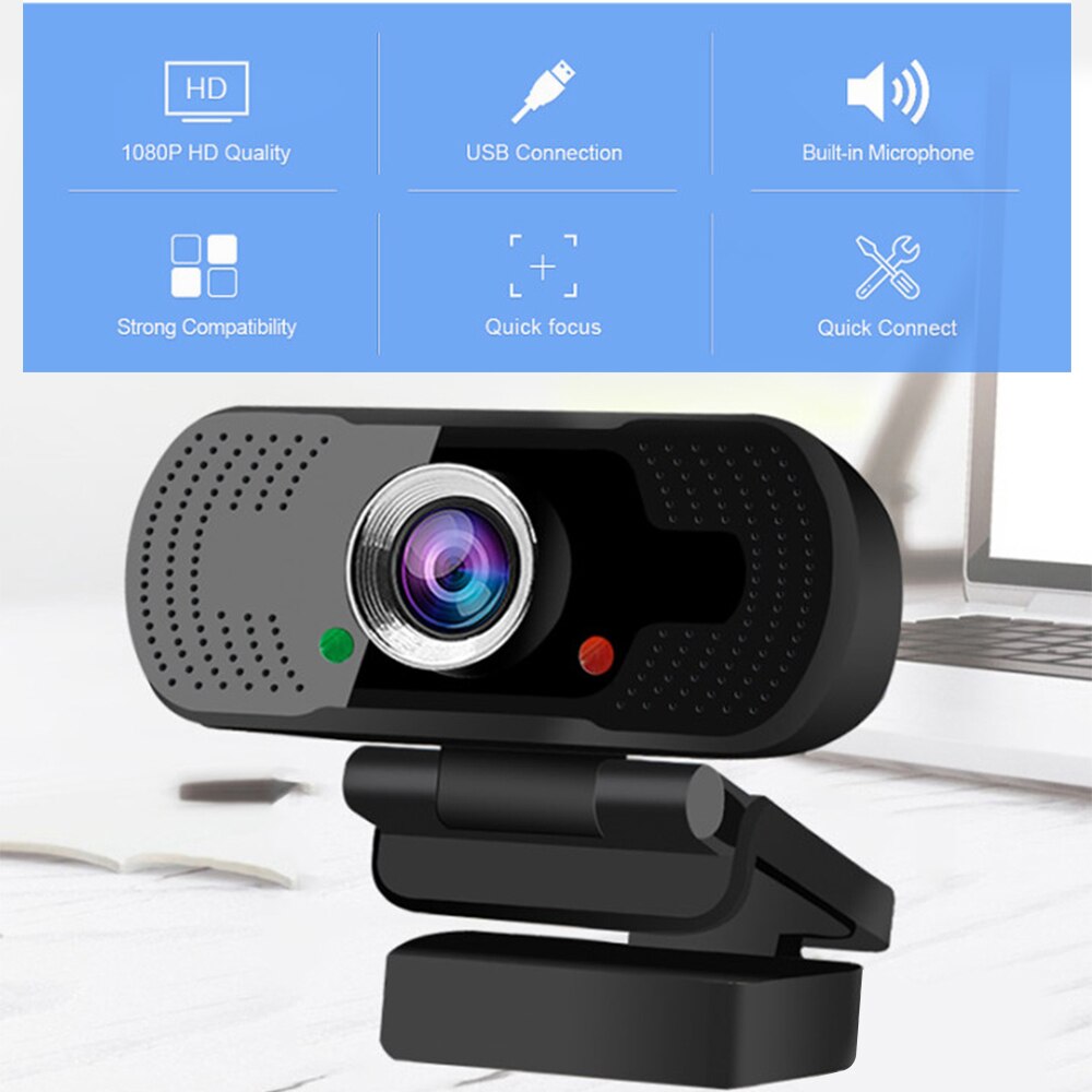 HD 1080P usb Webcam hd pc camera with Built-in Microphone Webcam Camera for pc computer Camera for pc Laptop Computer Conference