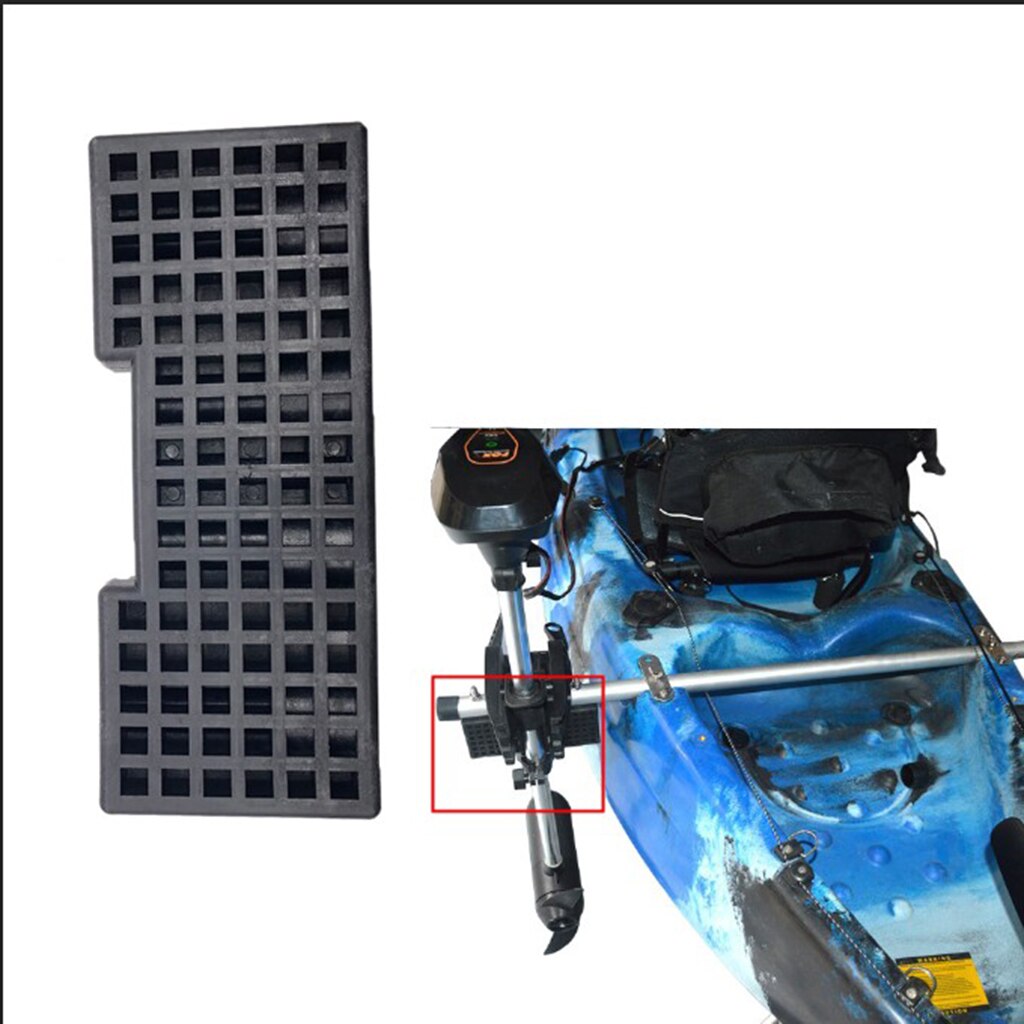 Heavy Duty Kayak Trolling Motor Block Board Boats Canoe Motor Mounting Bracket Rack Kit Assembly DIY Accessories