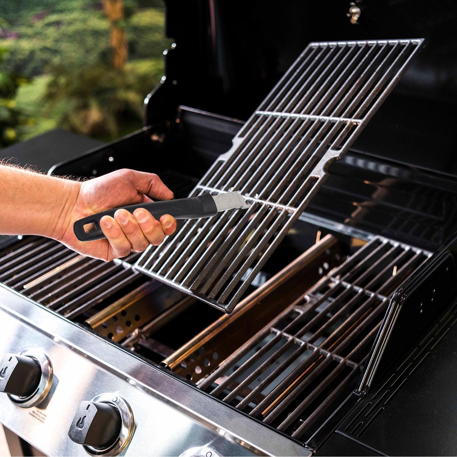 Podnośnik robić rusztu grilla, narzędzie robić podnoszenia rusztu grilla zapobiegającego poparzeniom, żaroodporne narzędzie robić podnoszenia rusztu grilla, narzędzia robić grilla robić podnoszenia siatki grilla.