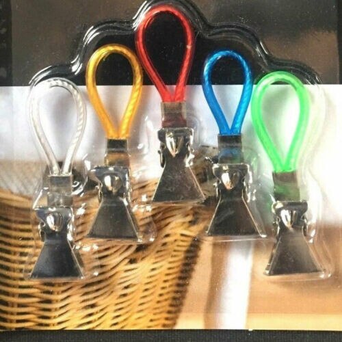 5 stuks theedoek ophangklemmen, clips, haken, lussen, handdoekhangers, multifunctionele wasknijpers, clips