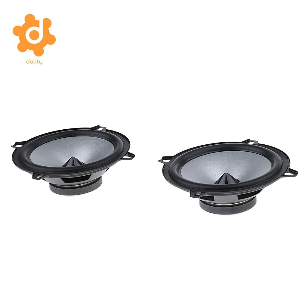 1 Pair 5 inch 50W 88dB Car Audio Stereo Subwoofer Woofer Full Range Speaker
