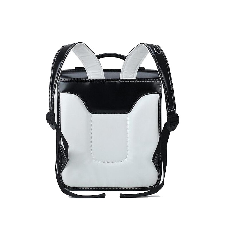 Mochila ortopédica japonesa para crianças, bolsa para escola e livros, fecho de metal, cor sólida, para estudantes e crianças