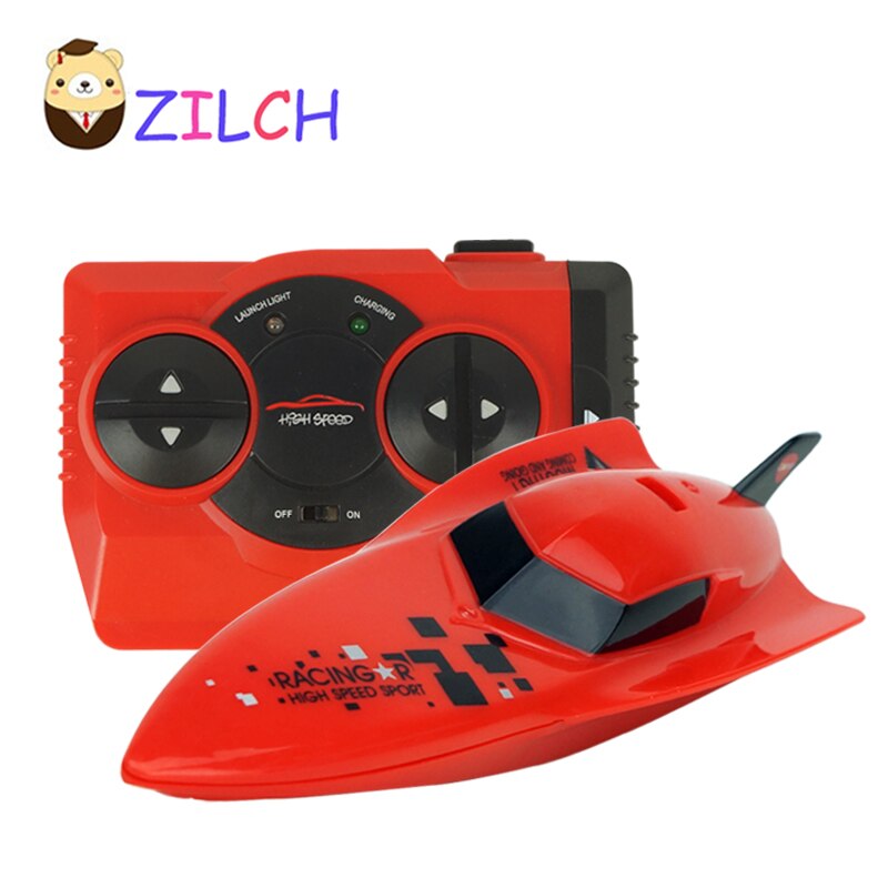 Zilch torpedo båd fjernbetjening speedbåd roer opladning simulation elektrisk roning sommer lege vand børn legetøj