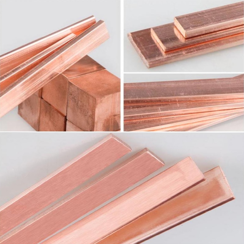 Anode en cuivre pur 1 pièce, bandes d&#39;électrodes en cuivre de haute pureté 99%, feuille de cuivre pur pour le placage du cuivre et la galvanoplastie du cuivre