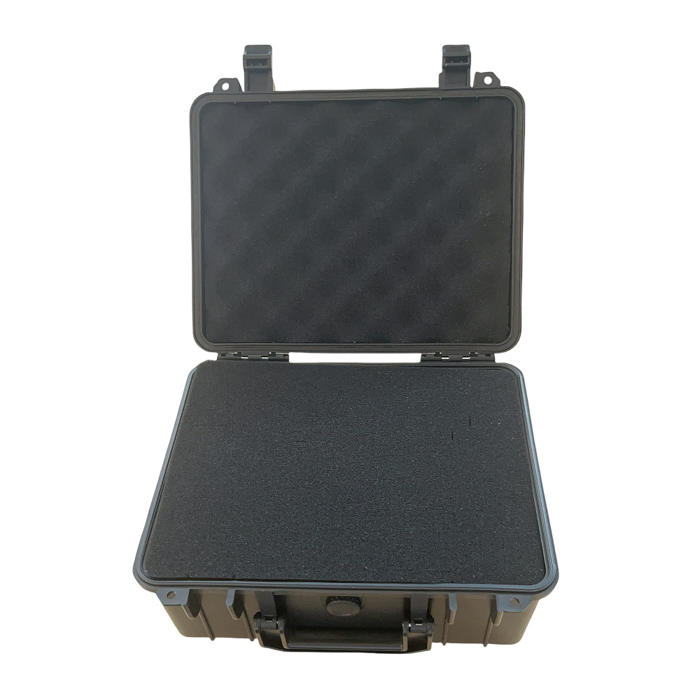 280x240x130mm Waterdichte Gereedschapskist Veiligheidsbeschermer Box Organizer Hardware Opslag Slagvaste Apparatuur Instrument Gereedschapskoffer: Geel & Zwart