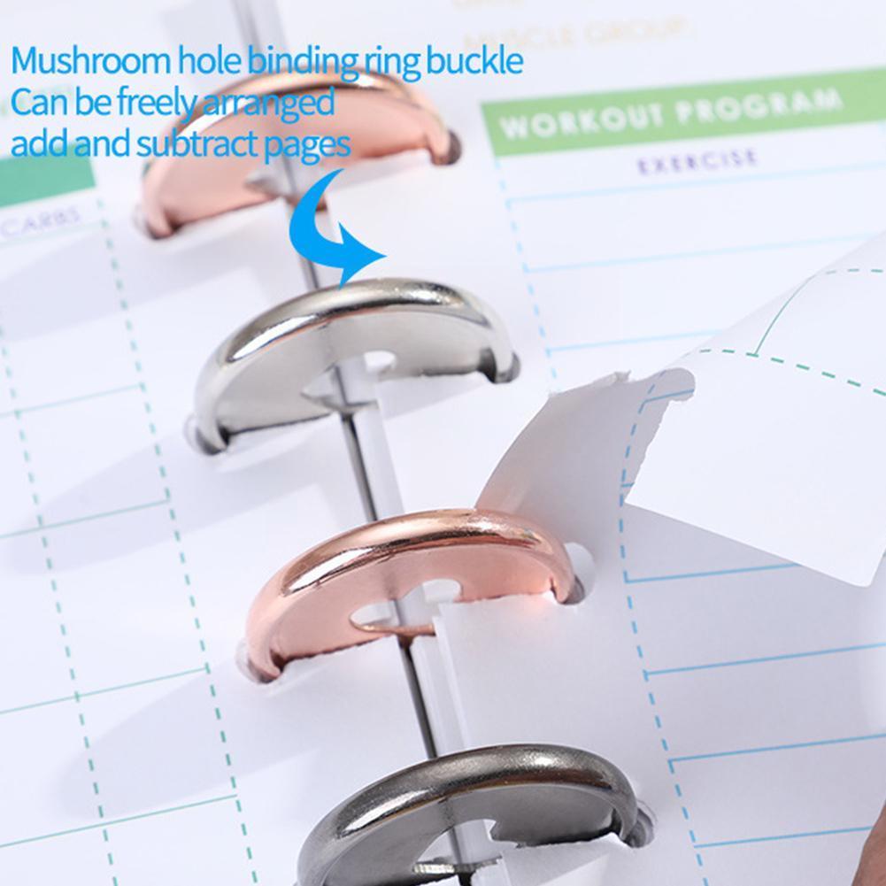 Binding Button Box Loose-leaf Binding Mushroom Hol... – Grandado