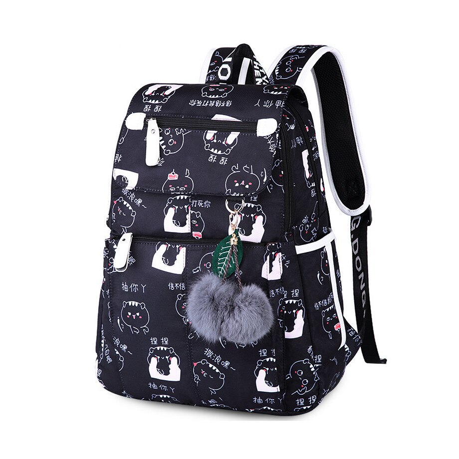 Junior High School Bags For Girls Laptop Backpack Female Usb Backbag Children Backpacks School Backpack For Girls Bag Pack