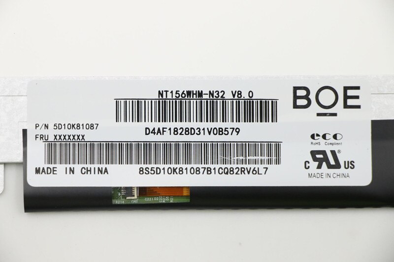15.6 Slim 30 PIN Laptop Screen B156XTN04.0 NT156WHM-N12 N156BGA-EA2 B156XTN03.2 NT156WHM-N42 NT156WHM-N32 N156BGA-EB2 B156XTN07.