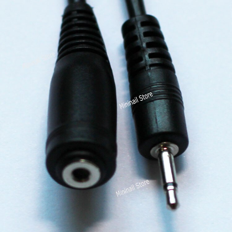 Skjøteledning spiker strømboreadapter skjøteledning dc kabel elektrisk drill maskin lengde 2.5 øretelefon headset jack og plugg