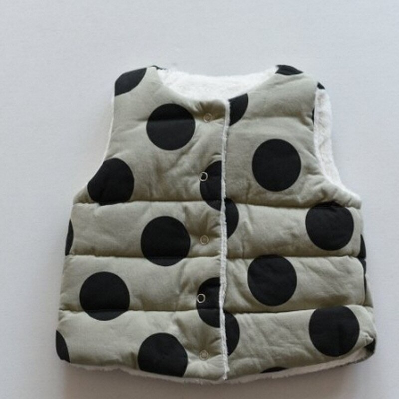 Koreaanse Stijl Winter Baby Meisje Jongen Vest Innerlijk Omkeerbaar Kinderen Vest Met Cap Mouwloze Uitloper E2595