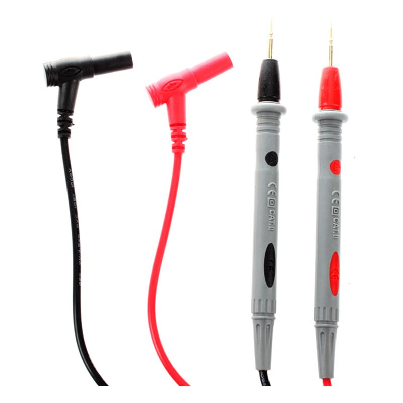 1 Pair Digital Multimeter leads 1000V 20A Universal Test Lead Cables Measuring probes Red+Black