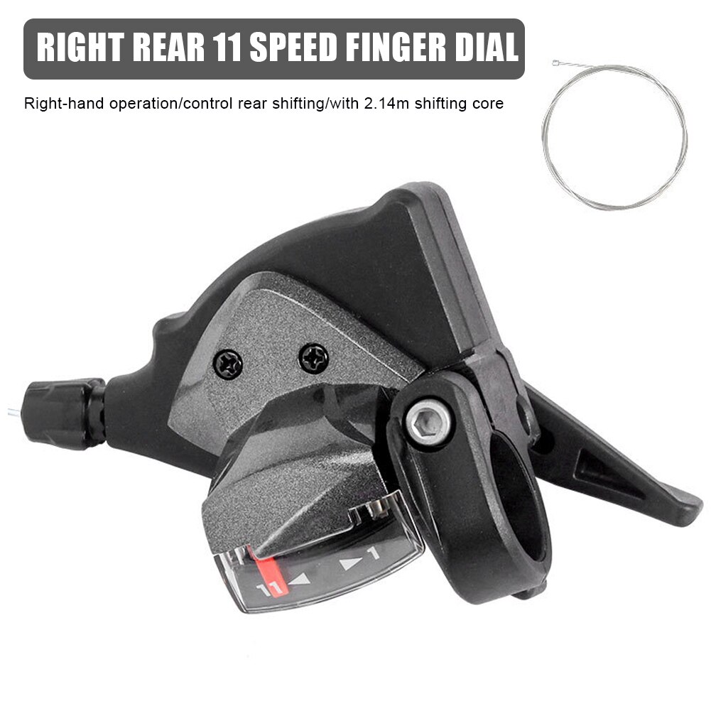 MTB 24/ 27Speed Finger Gear Shifter 8/9/10/11Speed Split Finger Lever Left Right Gear Shifter for Shimano Transmission System: 11 speed right