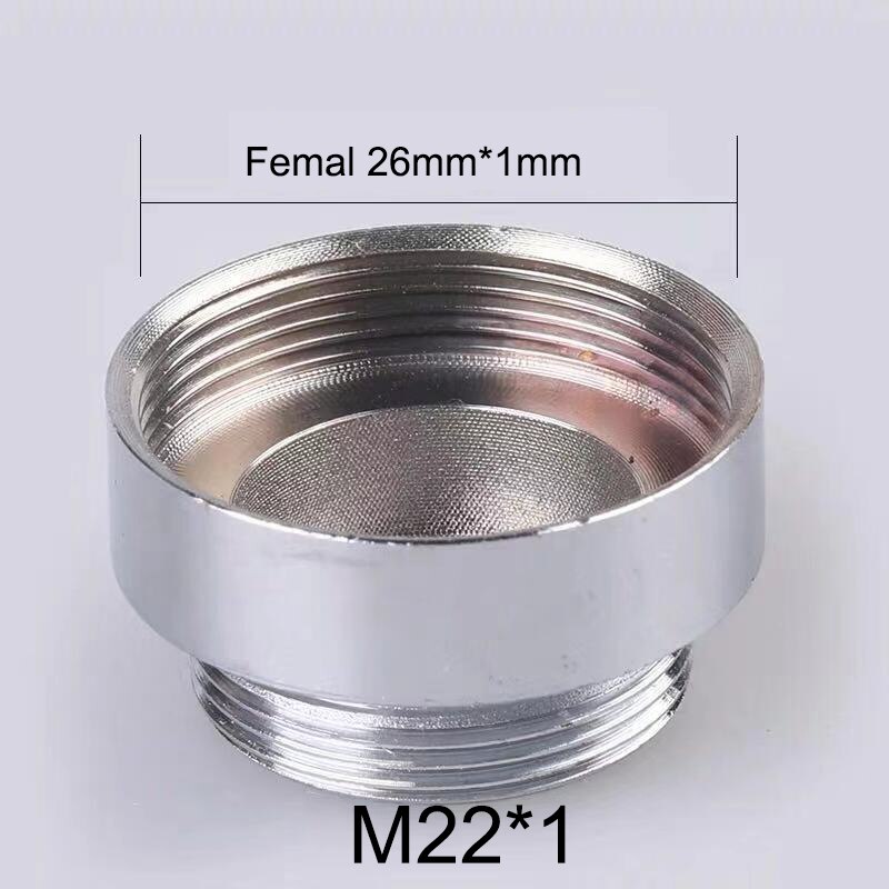 Koper Vernikkeld M22 Reducer Kraan Adapter 16 18 20 22 24 26 28 30mm Mannelijke Vrouwelijke Keuken Badkamer messing Water Tape Joint: Paars