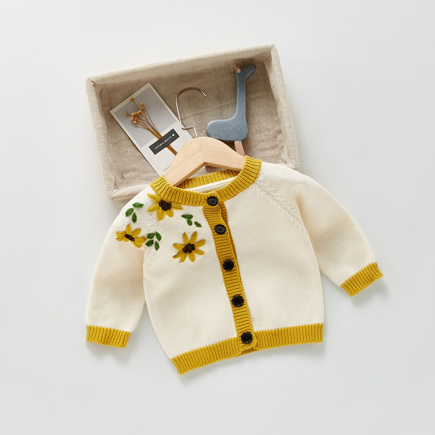 Baby Trui Bloem Borduren Pasgeboren Meisjes Truien Vesten Herfst Peuter Jongens Truien Jassen Winter Kinderen Gebreide Tops