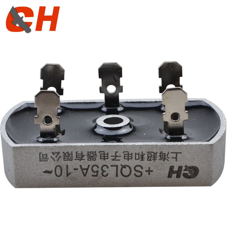 50A 1200V Aluminum Metal Case 3 Phase Diode Bridge Rectifier 50Amp SQL50A Module