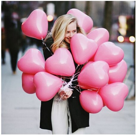 Decorazioni a forma di cuore rosso per San Valentino, matrimonio,  fidanzamento