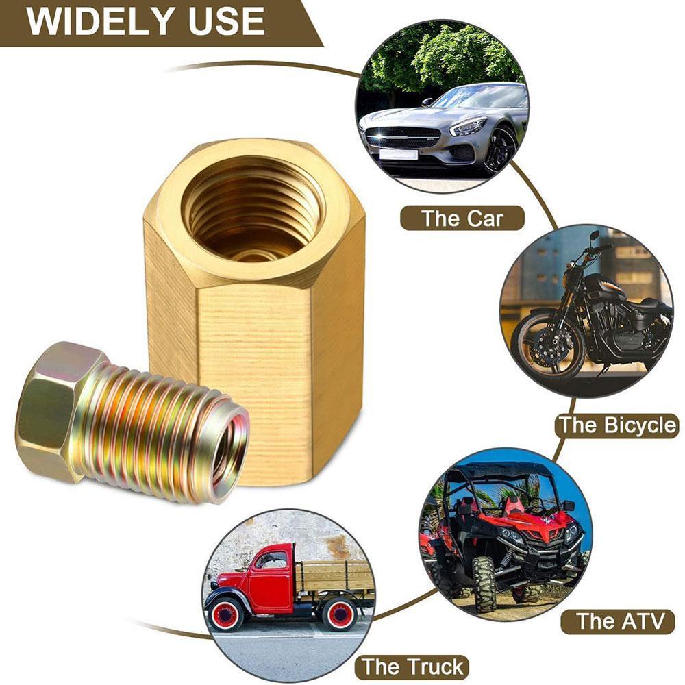 Brake Fittings Brass Inverted Flare Union &amp; COMPRESSION pcs 12 FITTING W4Z7