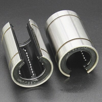 1pc lm25 uuop 25mm lineaarilaakerit avoin tyyppi cnc lineaarinen holkki  lm25op