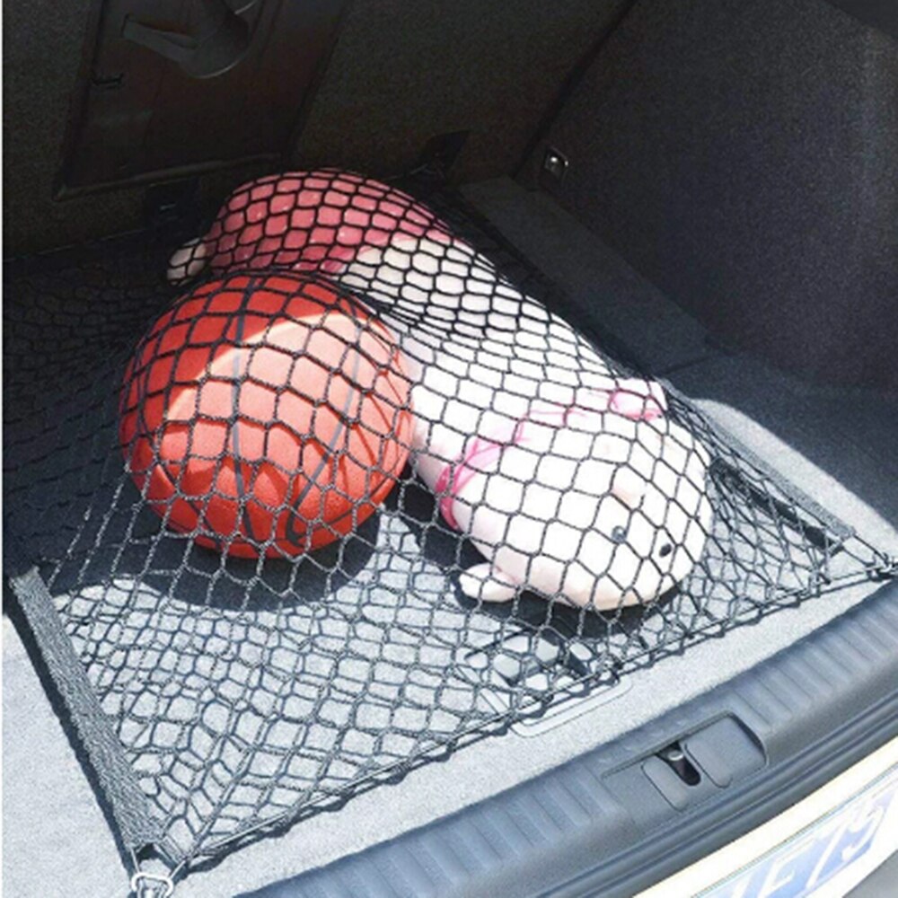 Car Rear Cargo Trunk Storage Organizer Net For Toyota Camry Corolla RAV4 Yaris Highlander Land Cruiser PRADO Vios Vitz Reiz Aqua