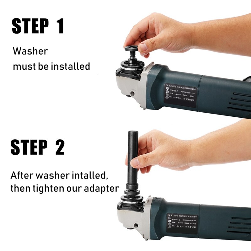 Multifunctional Electric Angle Grinder Burnishing Polishing Machine Attachment Accessories Metal Steel Wood Sander