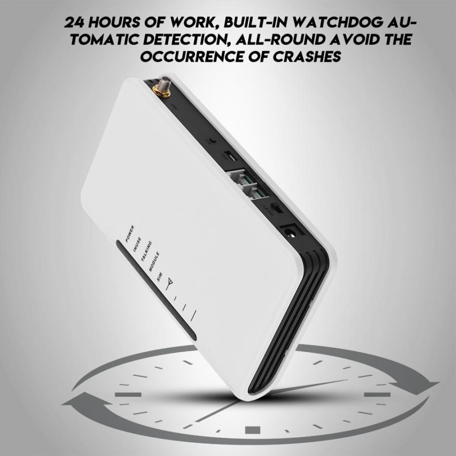 Wireless To Wired Telephone Box GSM 24-Hour Work Can Connect The Phone Box Alarm Recorder telephone