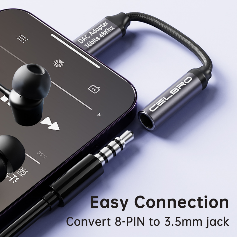 3 sztuki do 3.5mm AUX Adapter do iPhone 14 13 12 Pro Audio rozdzielacz słuchawkowy 3 5 Jack kabel do iOS 14
