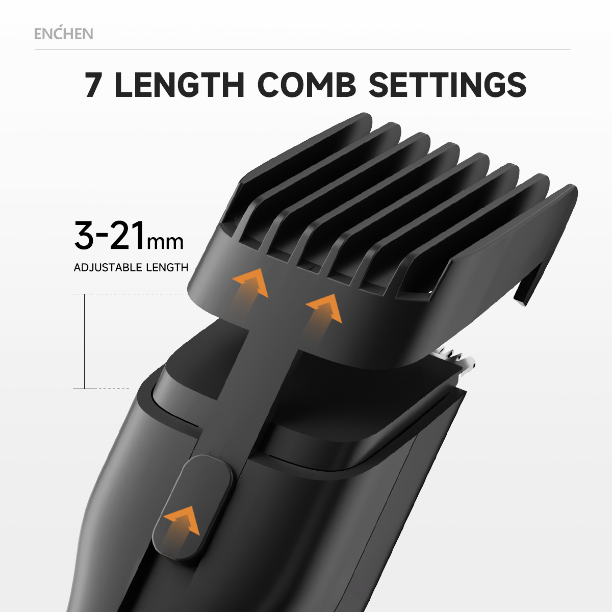 ENCHEN Bestseller Haartrimmers Verstelbaar Haartrimmers Oplaadbaar Tondeuses Beste Professionele Haarknipmachine Body Trimmer voor mannen Boost