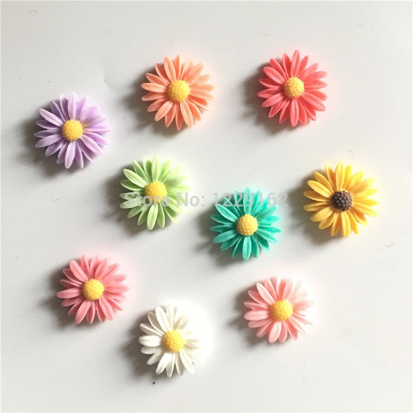 (9 stks/set) Verse Daisy bloem koelkast magneten Leuke bericht magneet sticker Home/bruiloft Decoratie Kids speelgoed