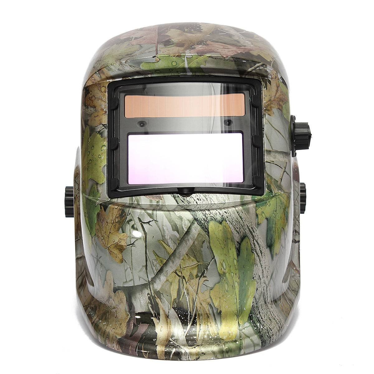 Lassen Masker Lashelm Zonne-energie Automatische (Zonne-energie Gebruik Voor Refill) drie Extra Bril Glas Camoufla