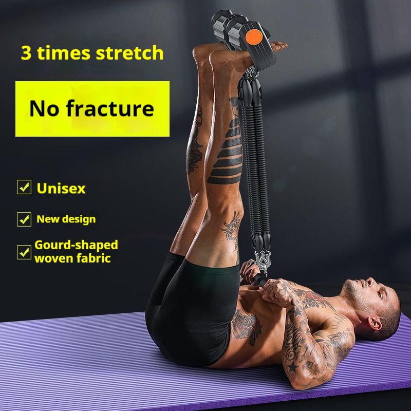 50-100lbs Voetpedaal Weerstand Band Elastiekjes Multifunctionele Pull Touw Gym Spanning Touw Set Thuis Buikspier Sporter