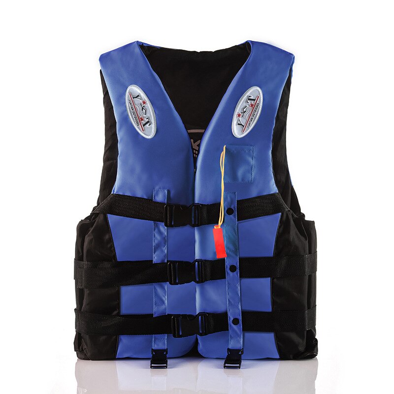Swimming Boating Ski Drifting Life Vest with Whistle M-XXXL Sizes Water Sports Man kids Jacket Polyester Adult Life Vest Jacket: B / XXXL
