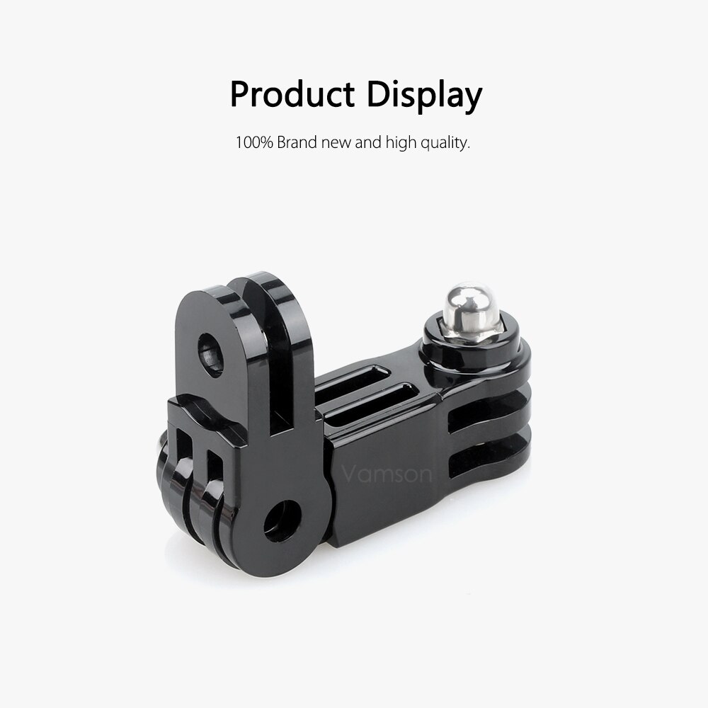 Vamson for GoPro Accessories Long Short Straight Joint For Gopro Hero 8 7 6 5 4 3+ for yi 4K for SJCAM for SJ4000 Camera VP113