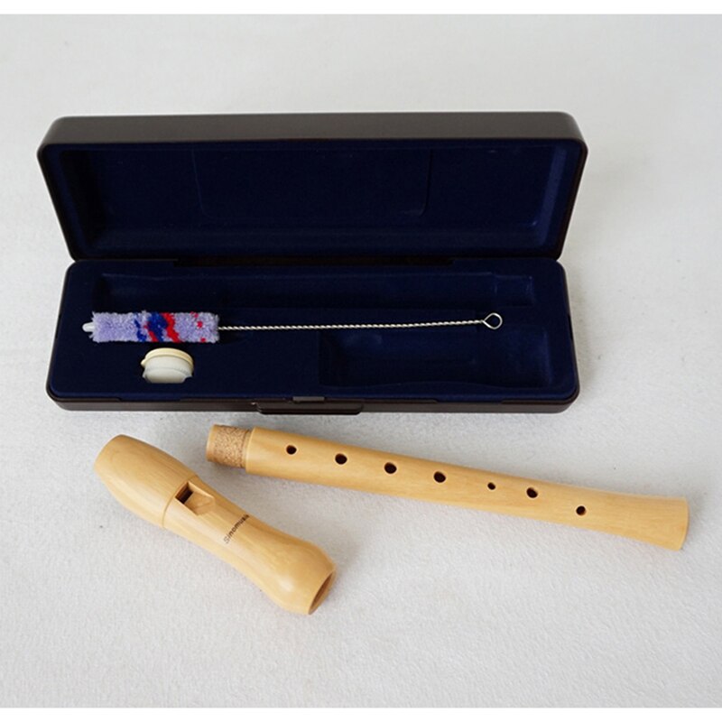 Two / Three Wooden Flute Without Standard German / British Solid Wood Treble Wooden Clarinet 8 Hole Flute: German Tweeter