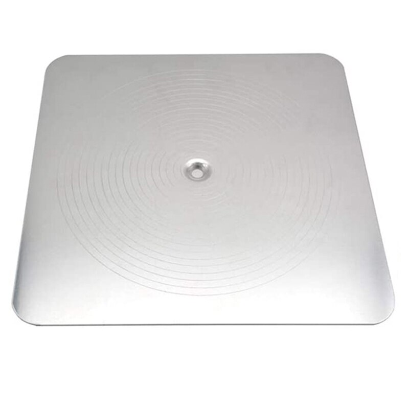 Lightweight Premium Aluminum Plate Plastering Hawk Plastering Hand Board with Comfort Grip Handle 12 x 12-Inch,2 Pack