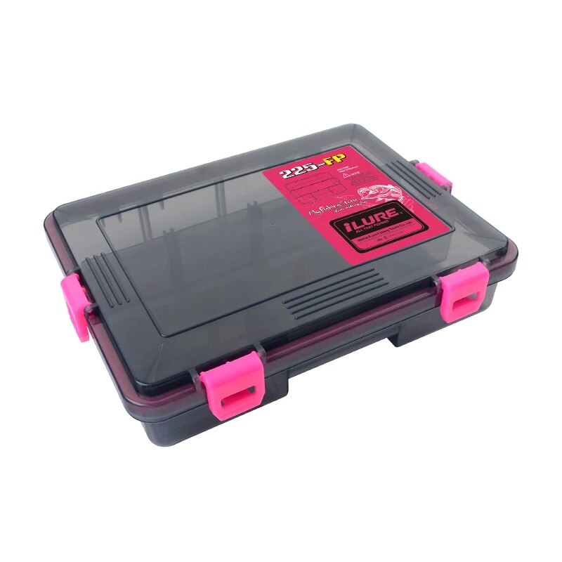 Scatola per attrezzatura da pesca Accessori impermeabili di grande capacità Portaoggetti per ganci Vassoio per esche per esche Scatole per organizer per esche artificiali: bianca