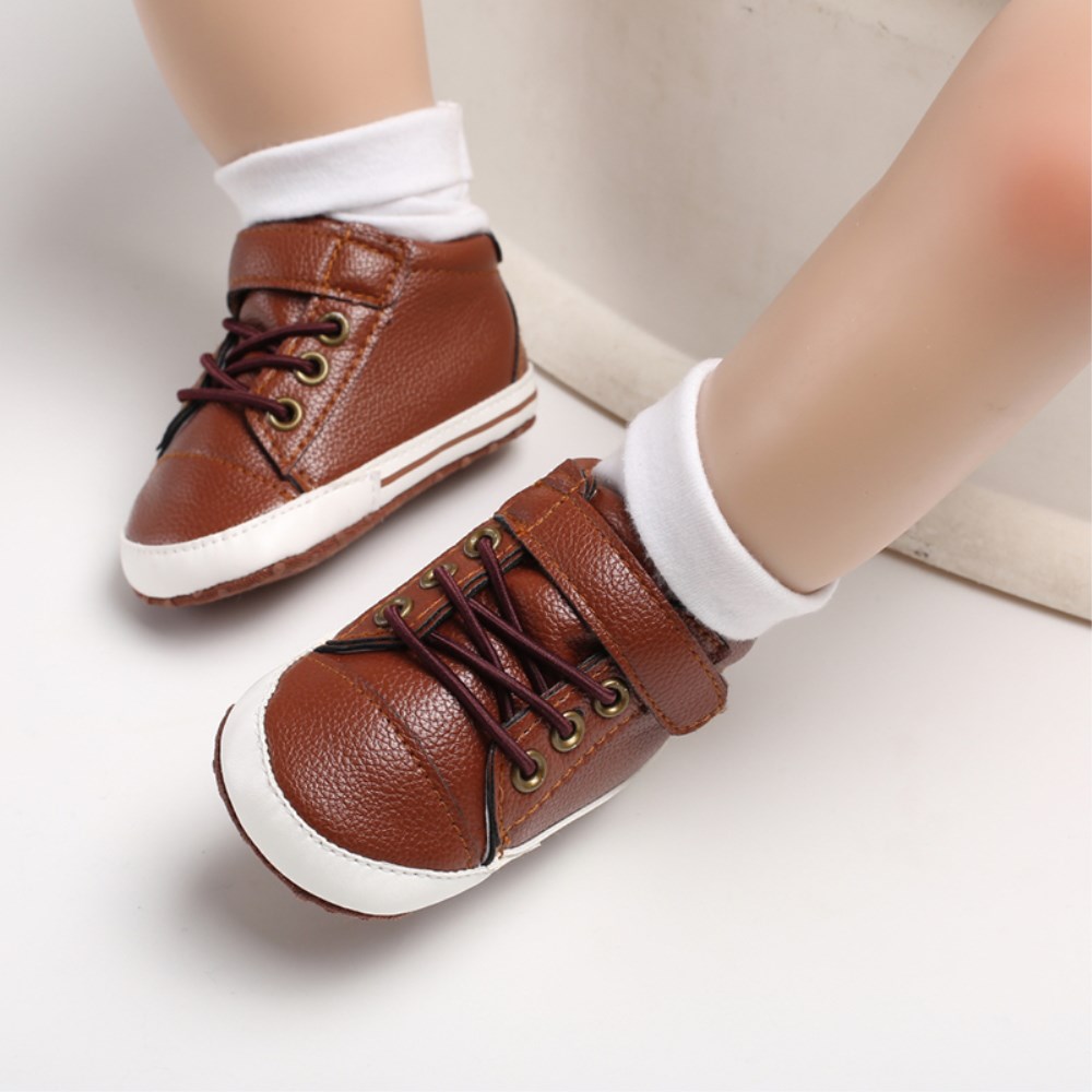 Pasgeboren Baby Jongens Meisjes Schoenen Babyschoenen Zachte Zool Lederen Causale Sport Peuter Schoenen Pre-Wandelaars 0- 18M