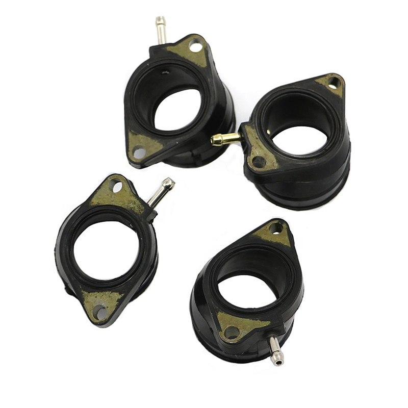 Soporte de arranque de colector de admisión de carburador, 4 unidades, para Yamaha FZS600 FAZER FZS 600 2007