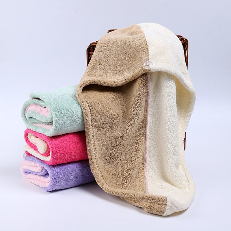 Microvezel douchekap dames absorberende handdoek voor droog haar wasbaar herbruikbaar slaapkamer badkamerartikelen huishoudelijke accessoires benodigdheden