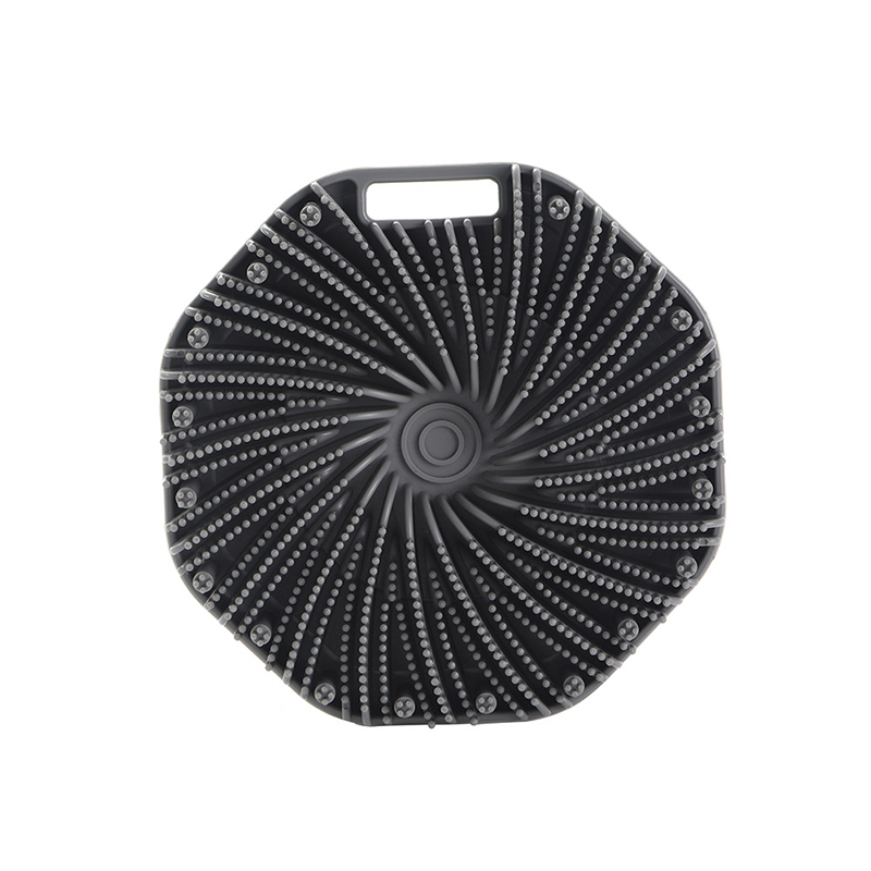 Siliconen Body Scrubber Exfoliërende Body Wash Scrubbers Exfoliator Douche Body Brush voor effectief douchen Peeling: green