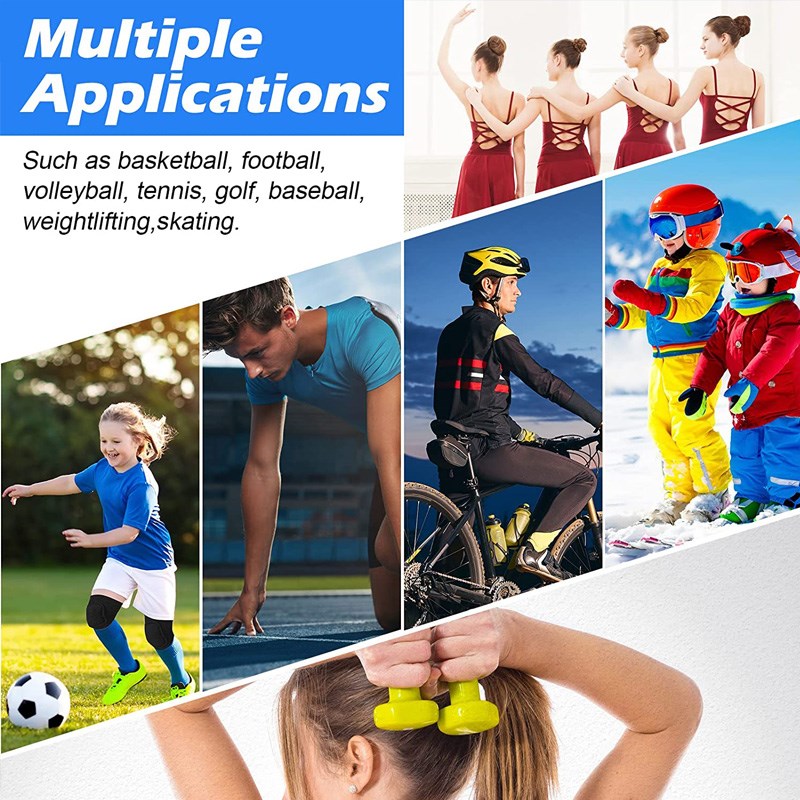 Wosweir knäskydd för dans, volleyboll, yoga, kvinnor, barn, män, patellastöd, eva-knäskydd, fitnessskydd, arbetsutrustning