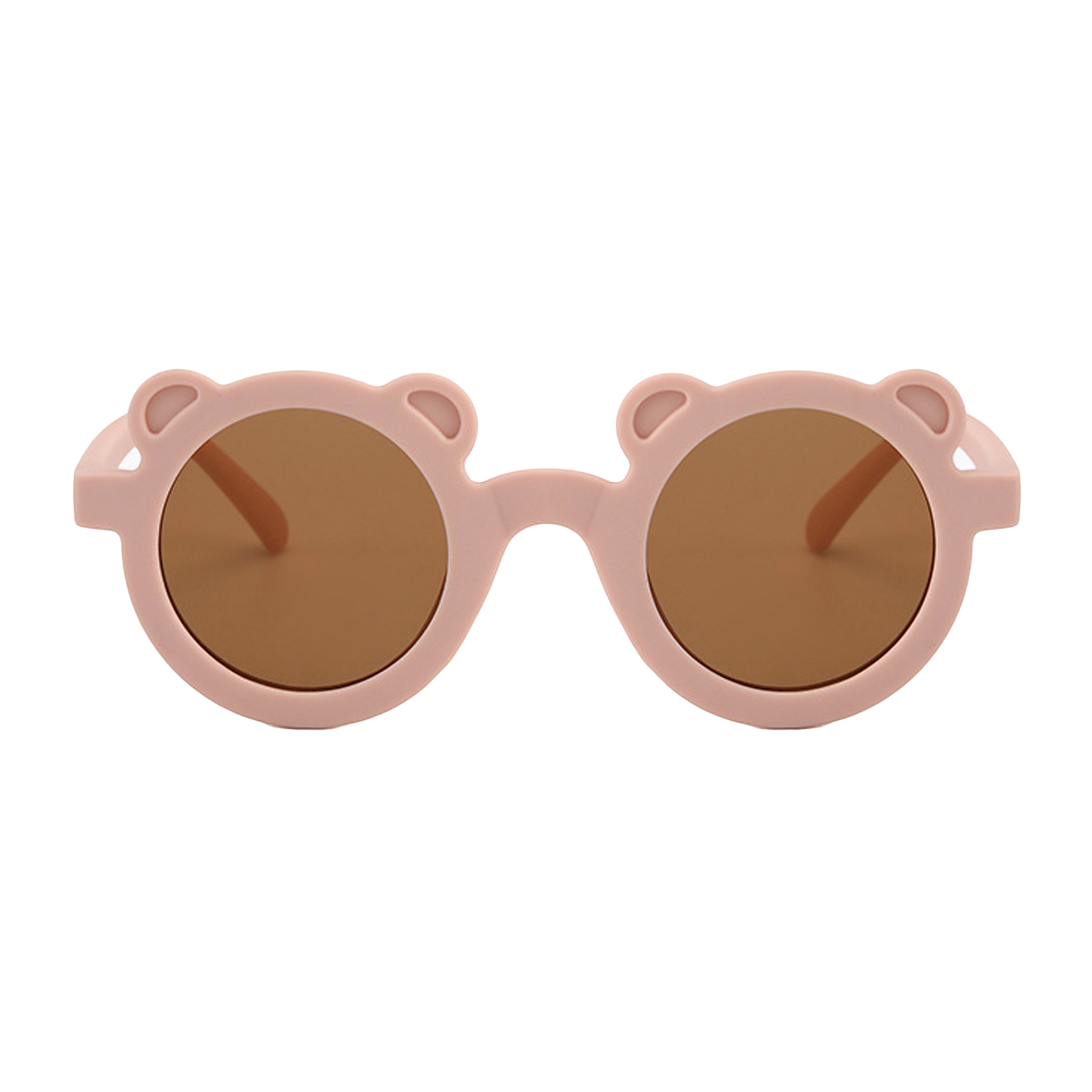 Crianças outwear, anti-uv em forma de urso decorativo headwear fotografia adereços para meninos e meninas: Rosa