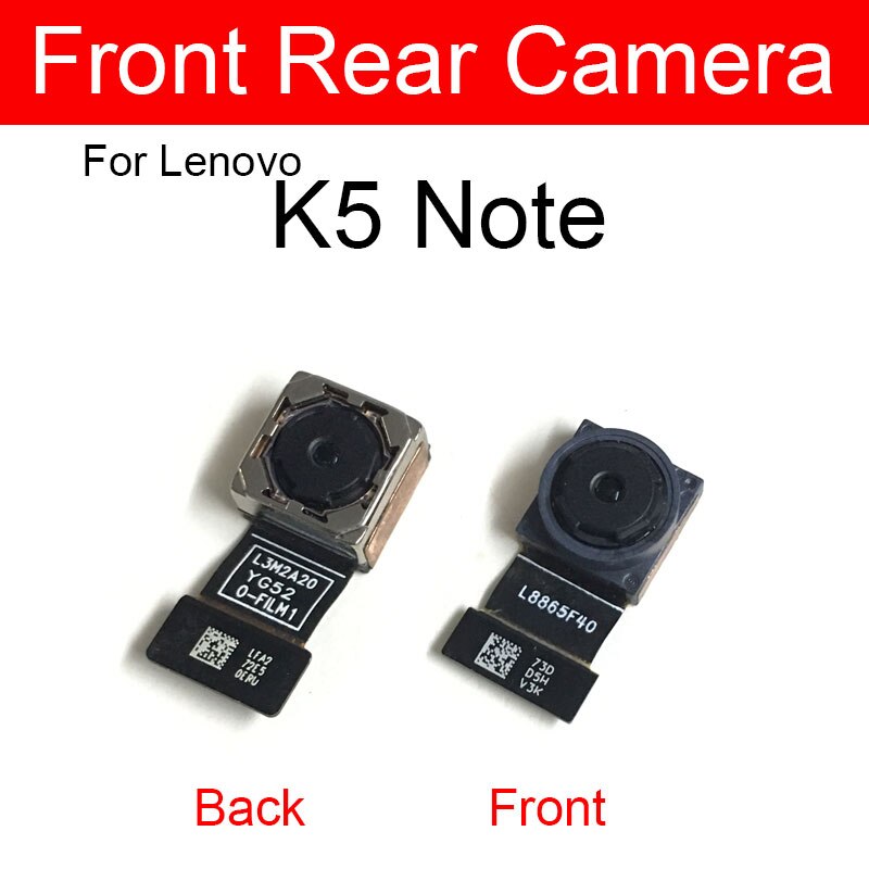 Anteriore ottavino e Posteriore Posteriore Cavo Della Flessione Della Macchina Fotografica per Lenovo K5 K6 K3 Nota A700 K50-T5 K5 Più K6 di Alimentazione k52t38 K53a48 K33a42 k33a48 Parti