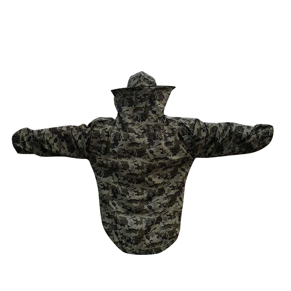 Kostume overkrop anti bi hjem forsyninger unisex med hætte biavl tøj slør camouflage gård beskyttende dragt