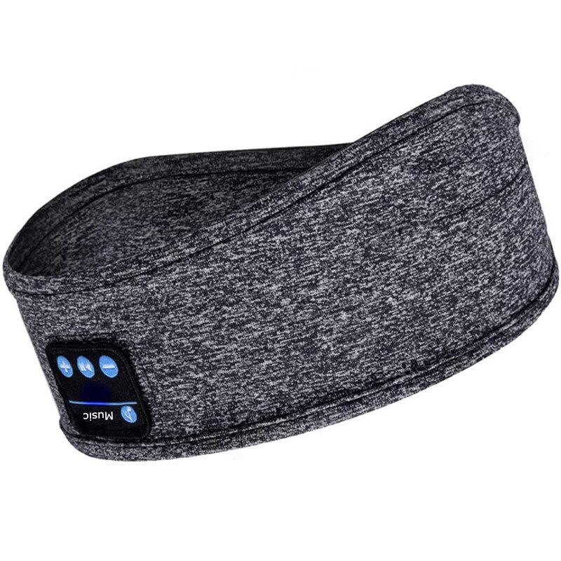 Bluetooth Slapen Hoofdtelefoon Hoofdband Dunne Zachte Elastische Comfortabele Draadloze Muziek Hoofdtelefoon Oogmasker Voor Side Sleeper: 02