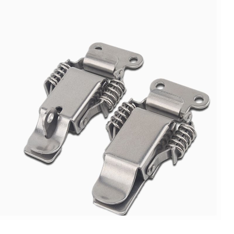 Cabinet Lock Box Hasp Case Iron Spring 67*24 Toggle Locks For Drawer Gate Door Furniture Hardware