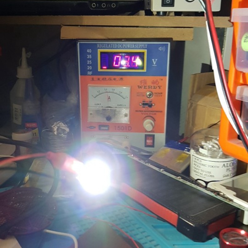 Xd -50 stk 1w dioder høj effekt kølige hvide led perler 1 watt lampe chip 3v-3.4v