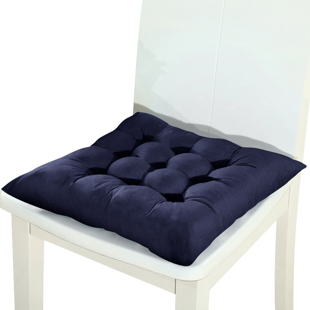 Kamer 1/2/4 Pcs Kussen Winter Kantoor Kussen Stoel Achterbank Kussen Sofa Kussen Hip Kussen 37x37cm: ZD15