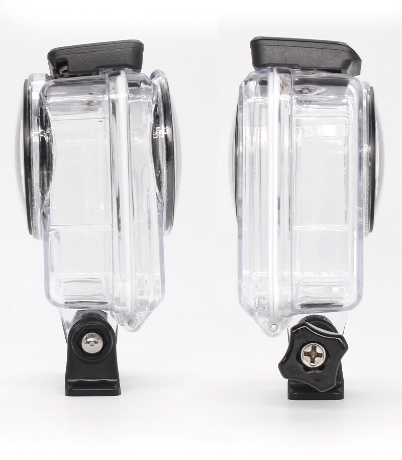 Insta360 One R 4K Edition 5.7K Dual-lens 360 Edition 30M Diving Case Waterproof Housing Work for Insta360 Boosted Battery Base