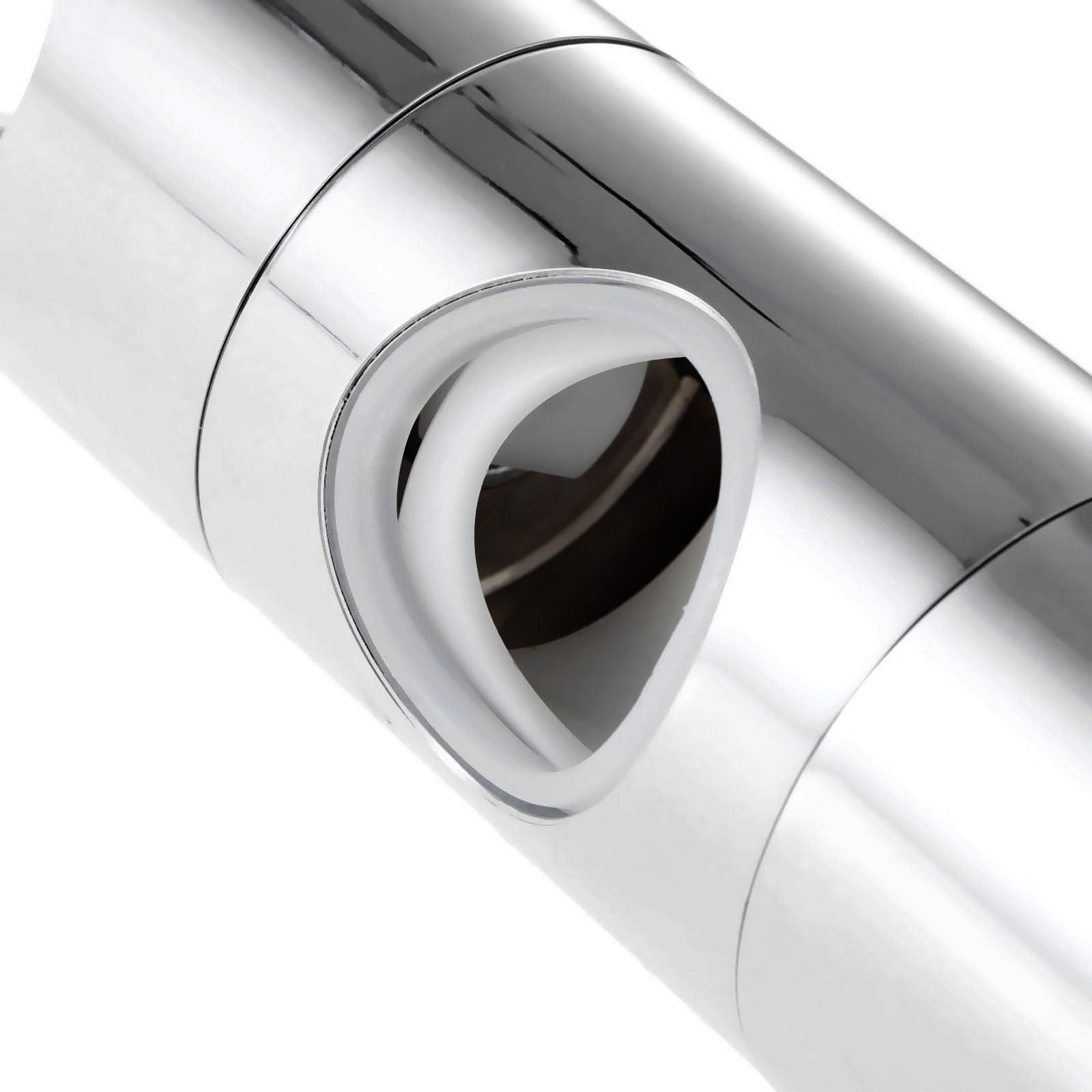 Hand Held Shower Head Holder for 22/25mm Slider Bar Height Angle Adjustable Sprayer Holder Shower Rod Replacement Parts