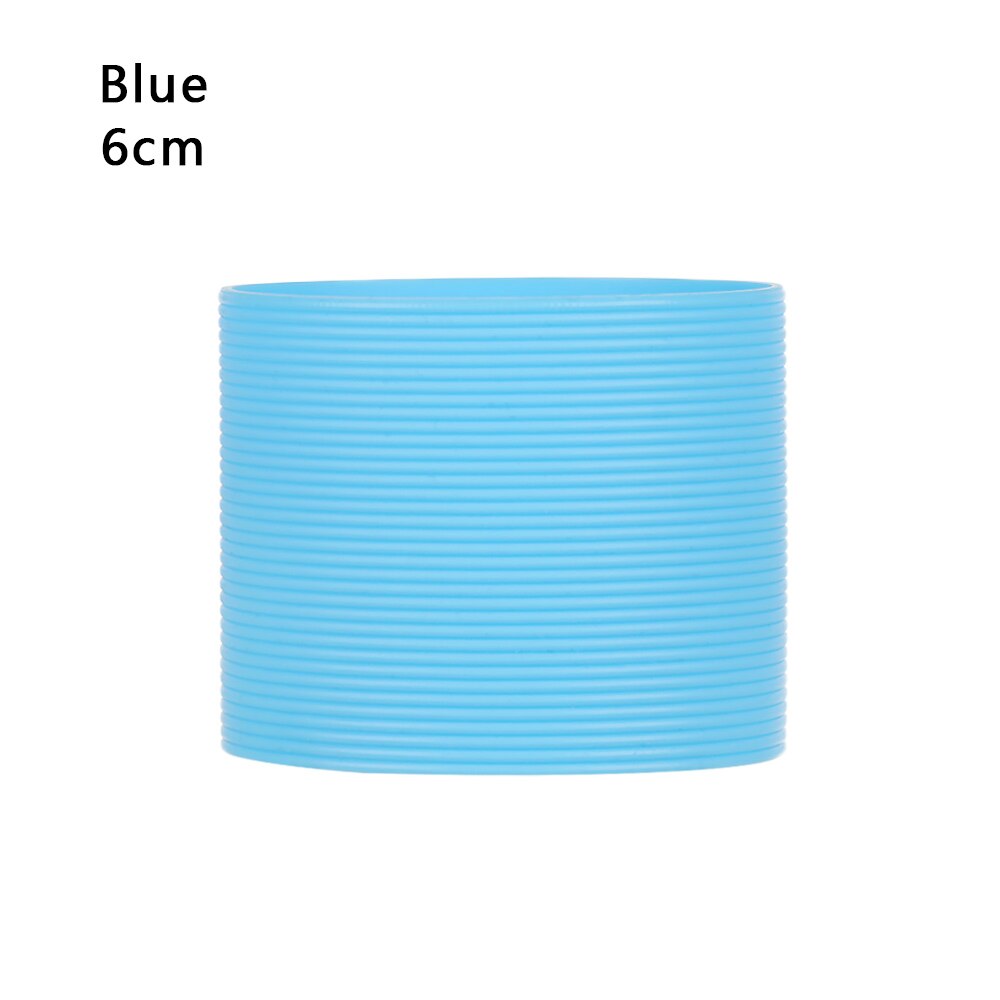 Silicone Cup Sleeve Heat Insulation Bottle Sleeves Non-slip Mug Sleeve Glass Bottle Cover For Mugs Ceramic Coffee Cups Wraps: 13